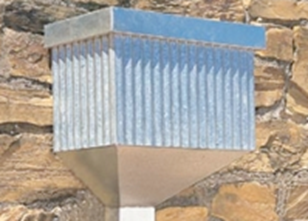 Mini-Flute Hopper Rainhead